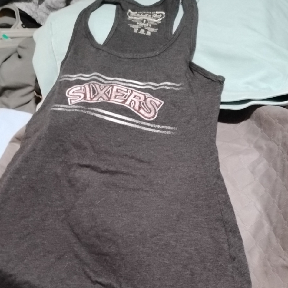Gray Sixers Tank Top